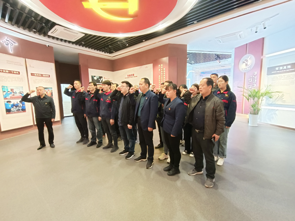 建材公司黨支部開展共建黨員活動  建材公司黨支部開展共建黨員活動